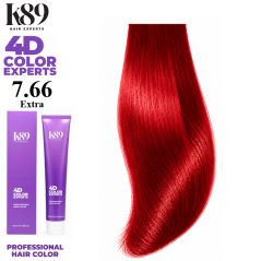 K89 4D Color Experts professzionális hajfesték 7.66 Extra