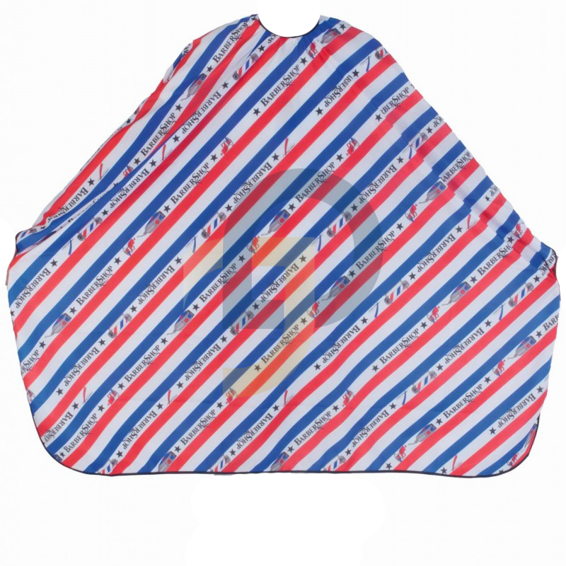 EUROstil Barber Line pláštěnka na stříhání pruhovaná