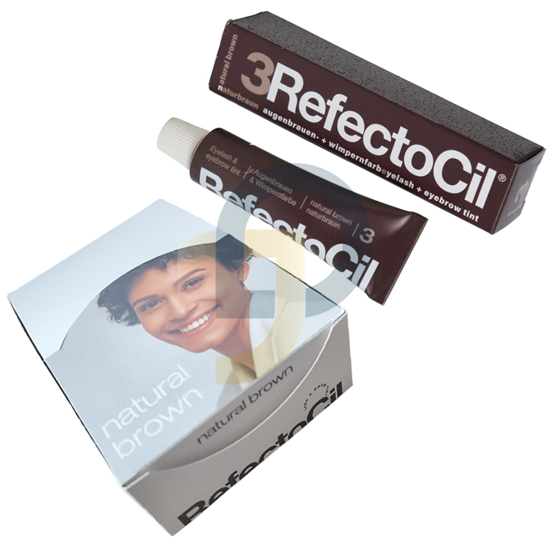 RefectoCil szemöldökfesték barna 3-as szám, 12 db / 1 csomag