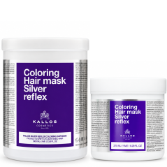 Kallos Cosmetics Coloring Hair Mask Silver Reflex