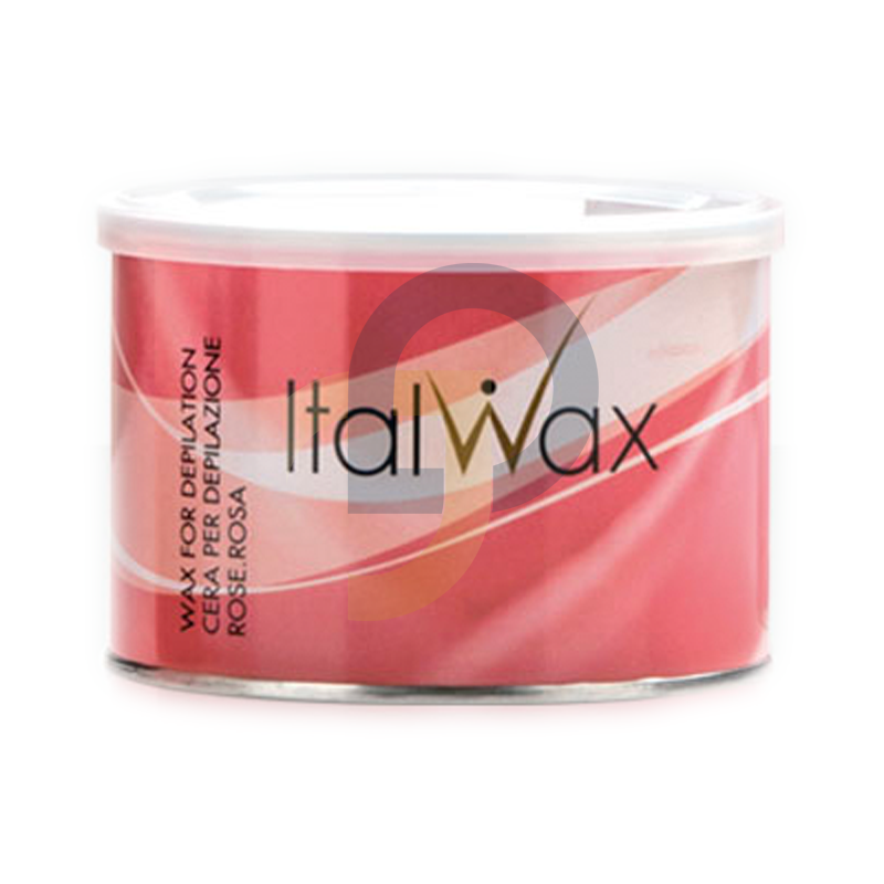 ItalWax Depilačný vosk v plechovke RUŽA 400 ml