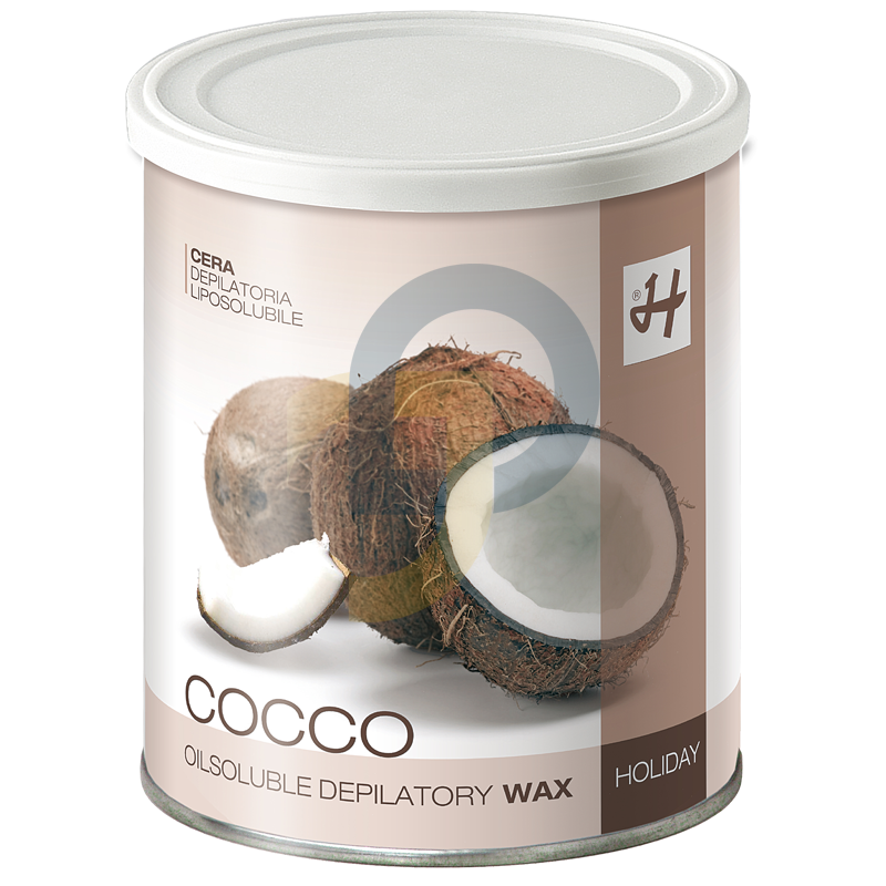 HOLIDAY Liposoluble Hypoalergénny depilačný vosk COCONUT - Objem: 800 ml