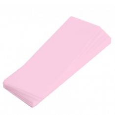 Depilační papír růžový 100ks 7cm x 20cm