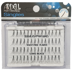 Ardell Individuals csomó nélküili tincsek Long Black - hosszú