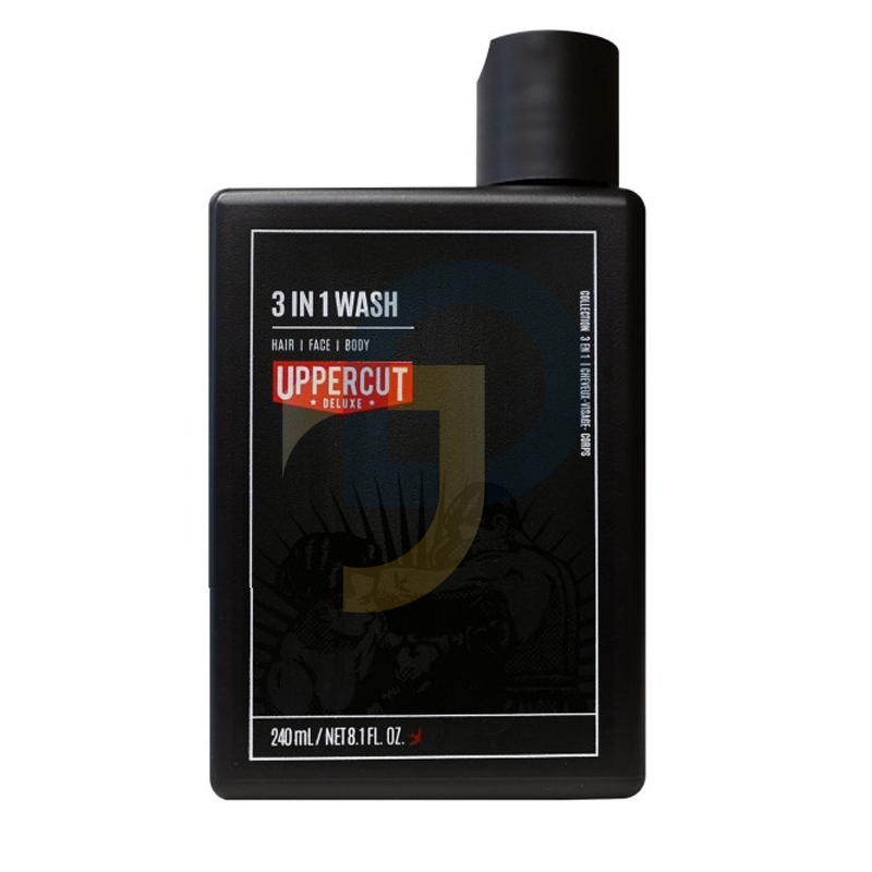 Uppercut Deluxe 3in1 Arc-, test- és hajmosó 240 ml