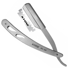 KYONE RA-02 kovová britva pre polovičné žiletky + 20 žiletiek