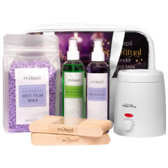 Mixepil Sada na depiláciu Oil SPA Ritual LAVENDER