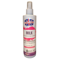 RONNEY Professional Milk Restorative Sprej na vlasy 285 ml