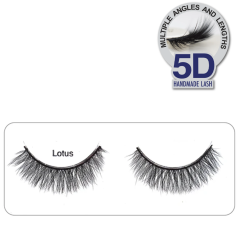 BLOOM 5D Faux Mink umelé mihalnice - Lotus