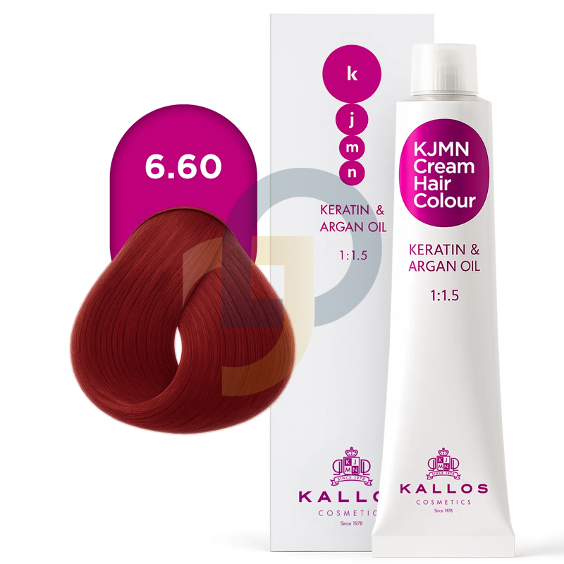 Kallos KJMN krémhajfesték 6.60
