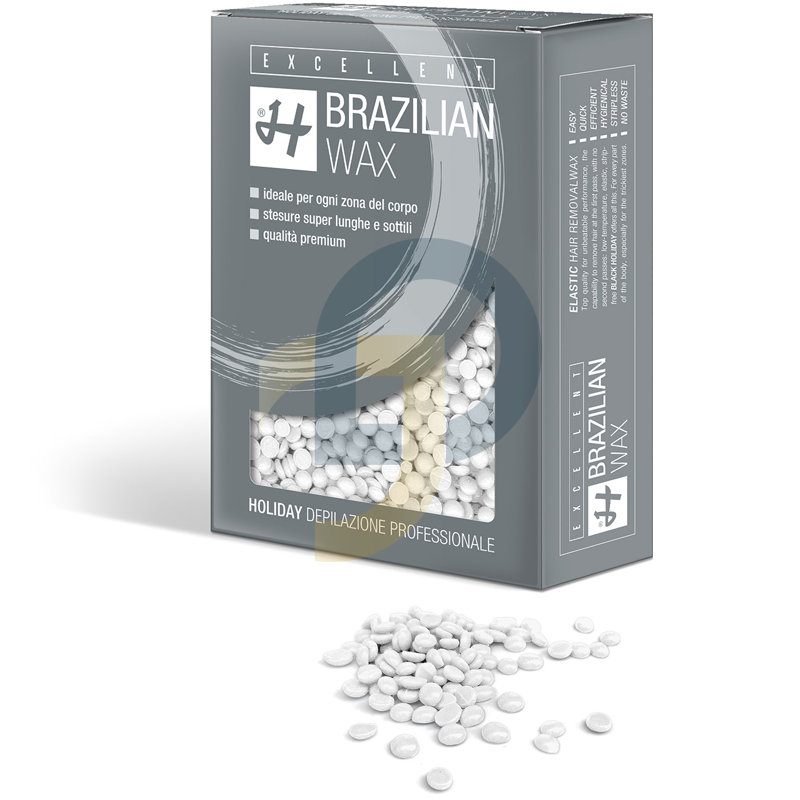 HOLIDAY Brazílsky depilačný vosk zrnká Extreme Purity - Váha: 500 g