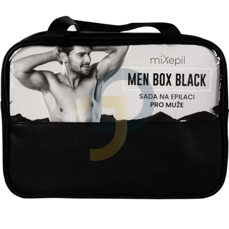 Mixepil Sada na depiláciu pre mužov MEN BOX BLACK