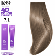 K89 4D Color Experts profesionálna farba na vlasy 7.1