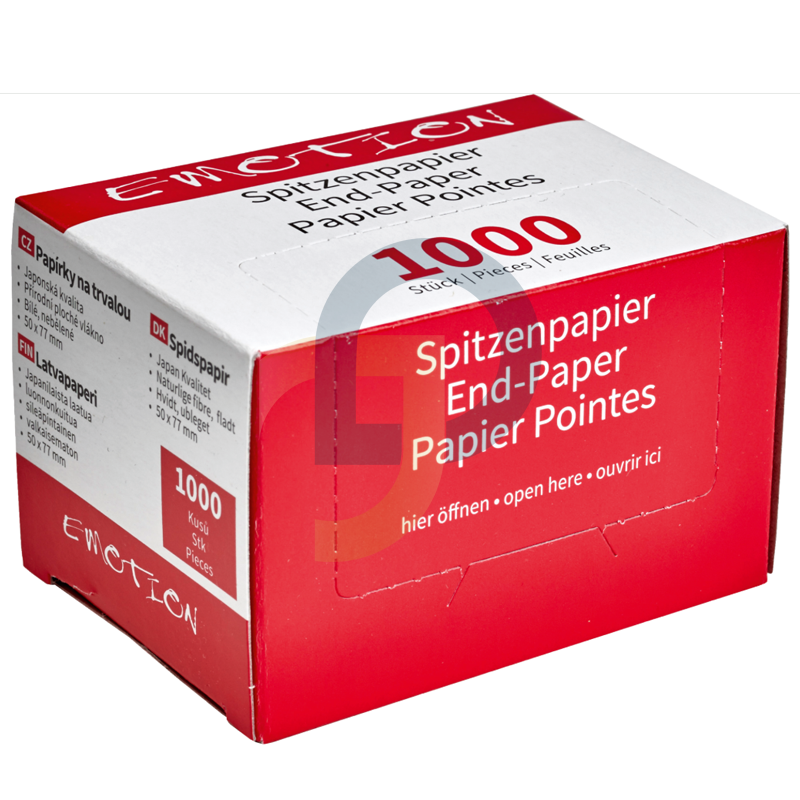 EFALOCK Emotion End Papers Dauerpapírok 1000 ks
