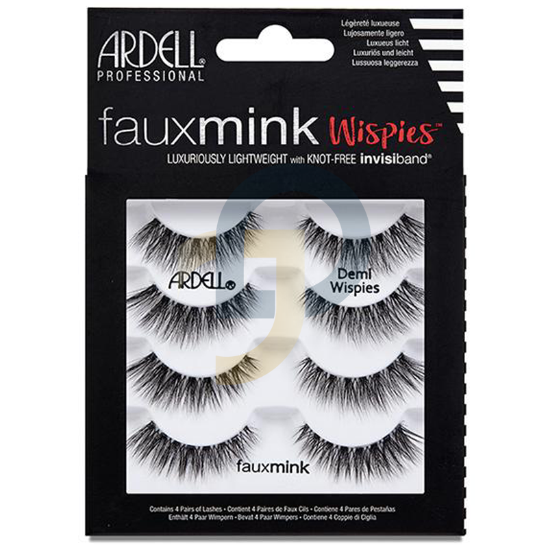 Ardell FauxMink umělé řasy 4 páry Demi Wispies Ardell FauxMink umělé řasy 4 páry Demi Wispies