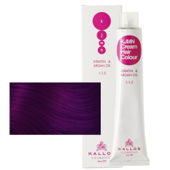 Kallos KJMN krémová farba na vlasy č. 0.22 fialová (Violet)