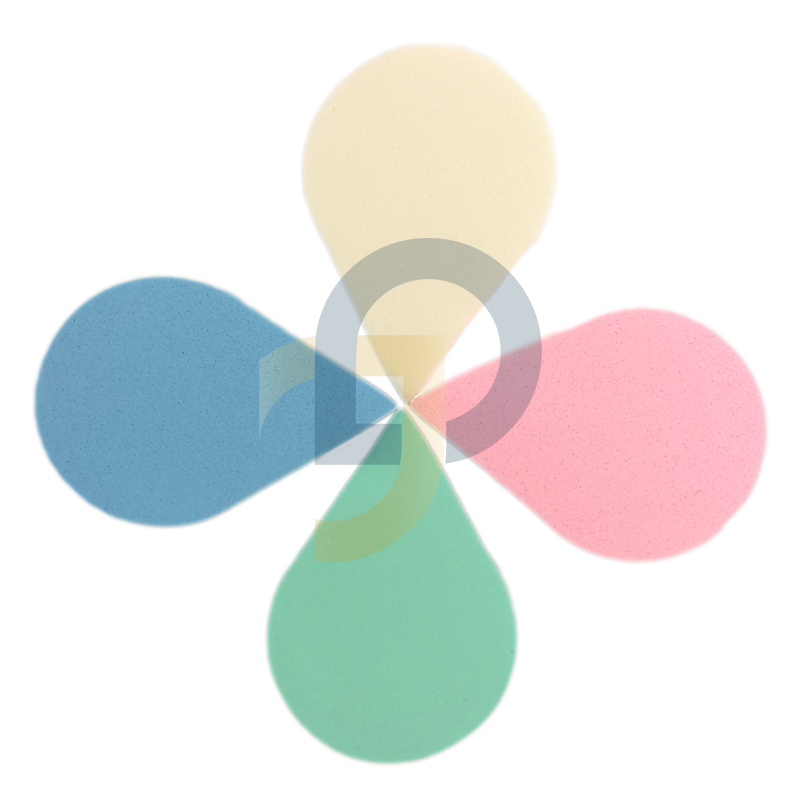 Hubka na make-up 4 ks v bal. slza