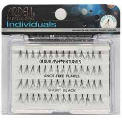 Ardell Individuals csomó nélküli szempillacsomók Short Black - rövid