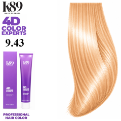 K89 4D Color Experts profesionální barva na vlasy 9.43