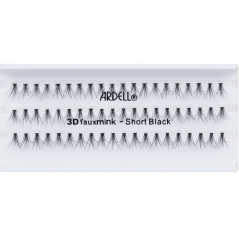 Ardell 3D Faux Mink SHORT Trsové řasy