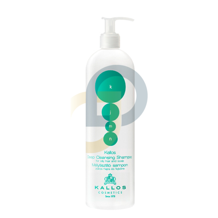 Kallos KJMN Deep Cleaning šampon na vlasy ČISTÍCÍ s dávkovačem - Objem: 500 ml