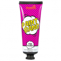 Nouvelle PAINT BANG PINK PLANET polopermanentná farba na vlasy 75 ml