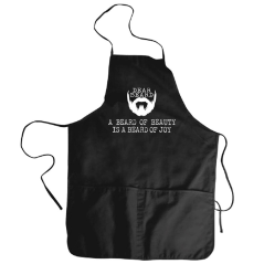 DEAR BEARD Barber Zástera čierna s logom