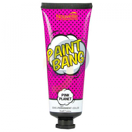 Nouvelle PAINT BANG PINK PLANET polopermanentná farba na vlasy 75 ml