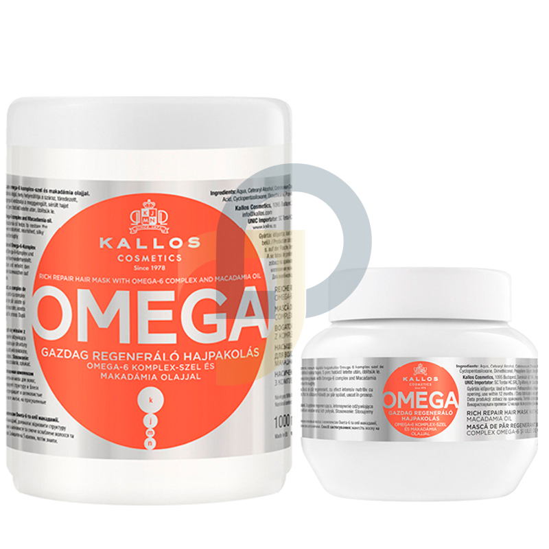 Kallos KJMN OMEGA hajpakolás