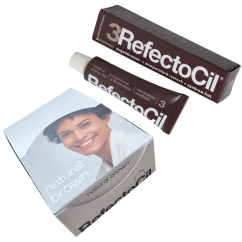 RefectoCil szemöldökfesték barna 3-as szám, 12 db / 1 csomag