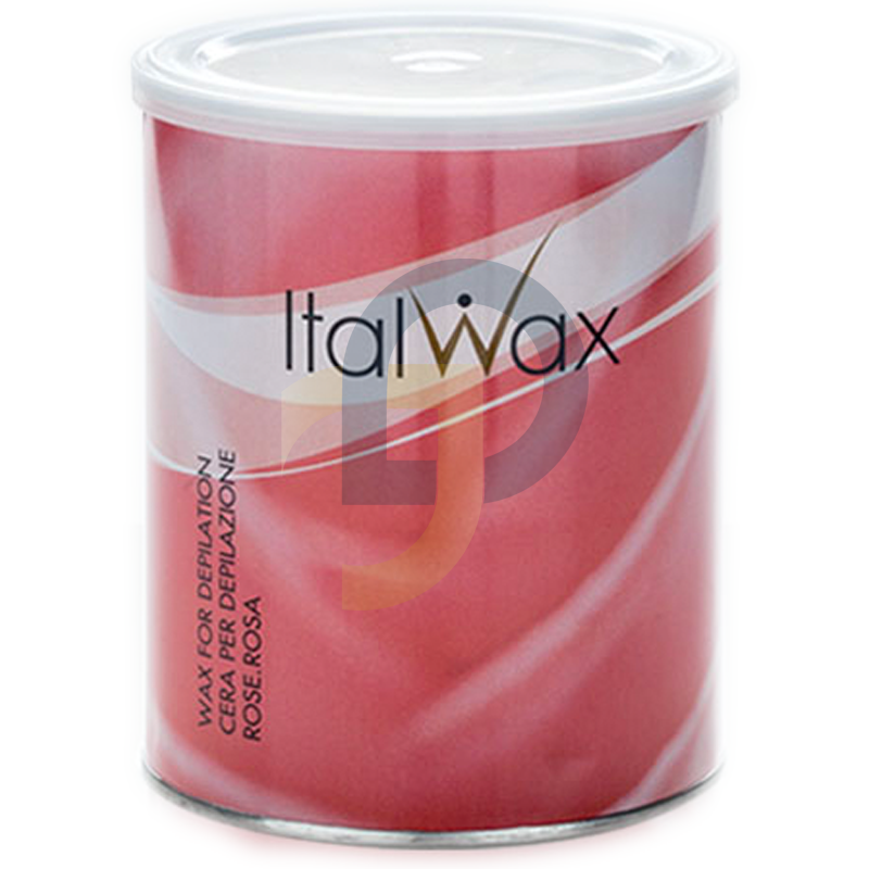 ITALWAX Depilačný vosk v plechovke RUŽA 800 ml