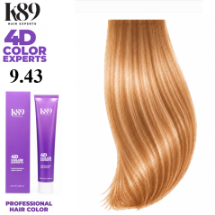 K89 4D Color Experts profesionální barva na vlasy 9.43