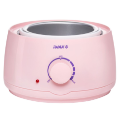 iWAX Szőrtelenítő viasz melegítő dobozban RÓZSASZÍN