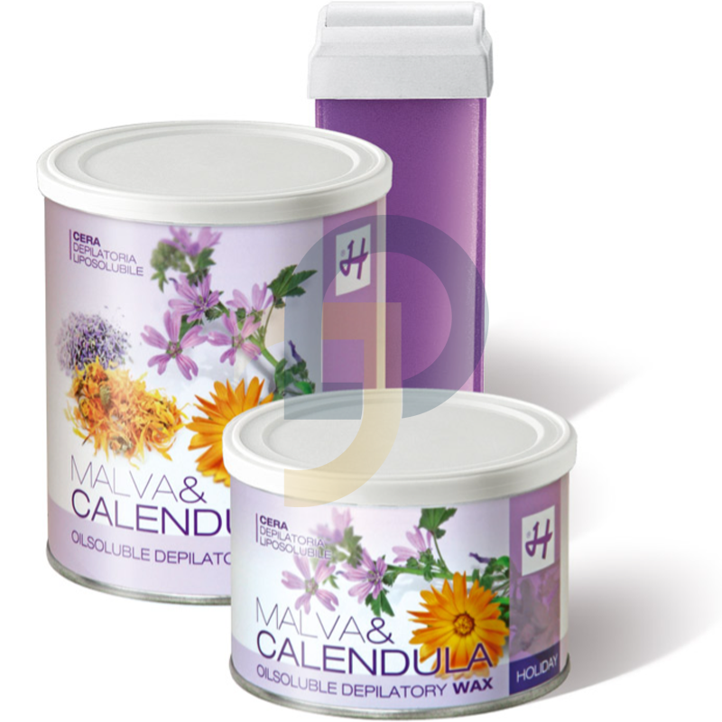 HOLIDAY Liposoluble Hypoalergénny depilačný vosk Malva & Calendula