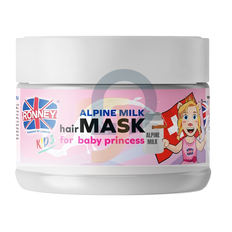 RONNEY KIDS Alpine Milk Maska na vlasy 300 ml