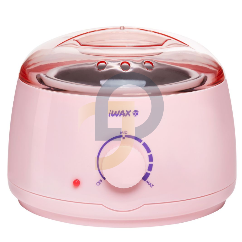 iWAX Szőrtelenítő viasz melegítő dobozban RÓZSASZÍN