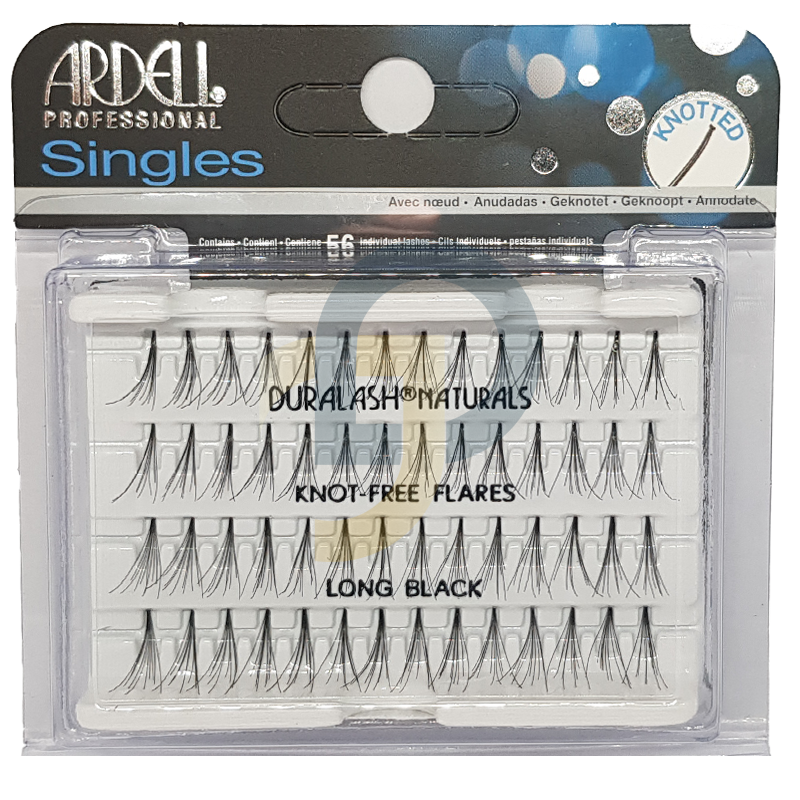 Ardell Individuals trsy bez uzlíku Long Black – dlouhé