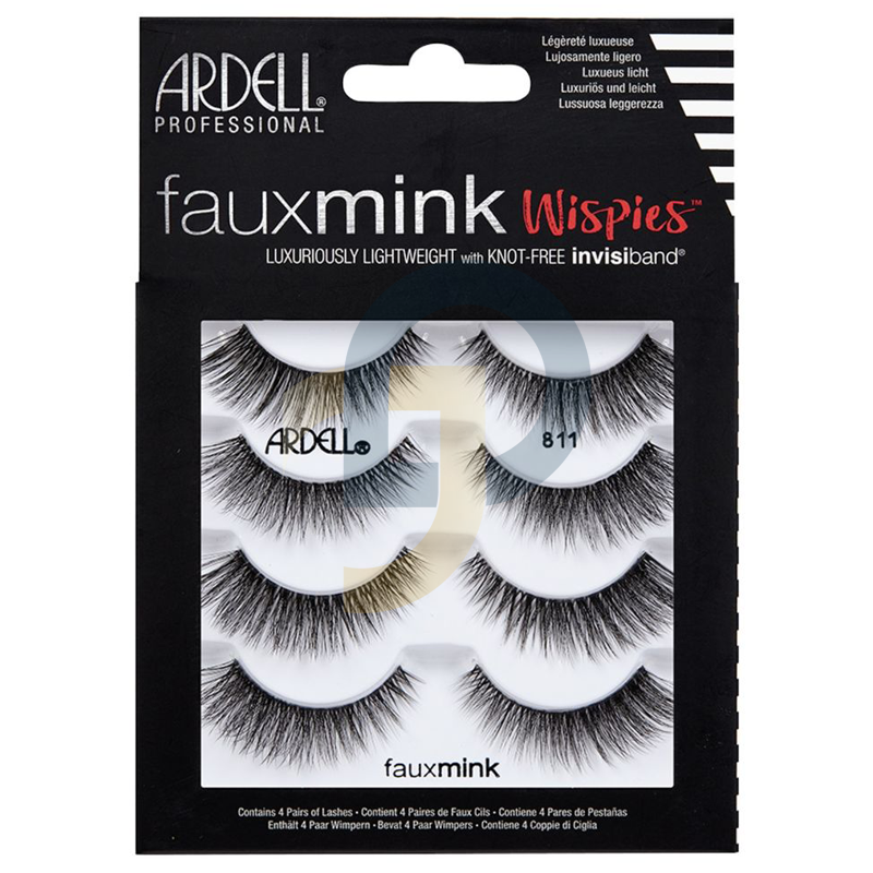 Ardell FauxMink umelé mihalnice 4 páry 811