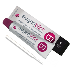 Berrywell barva na obočí a řasy s aplikátorem č.1 černá 15 ml