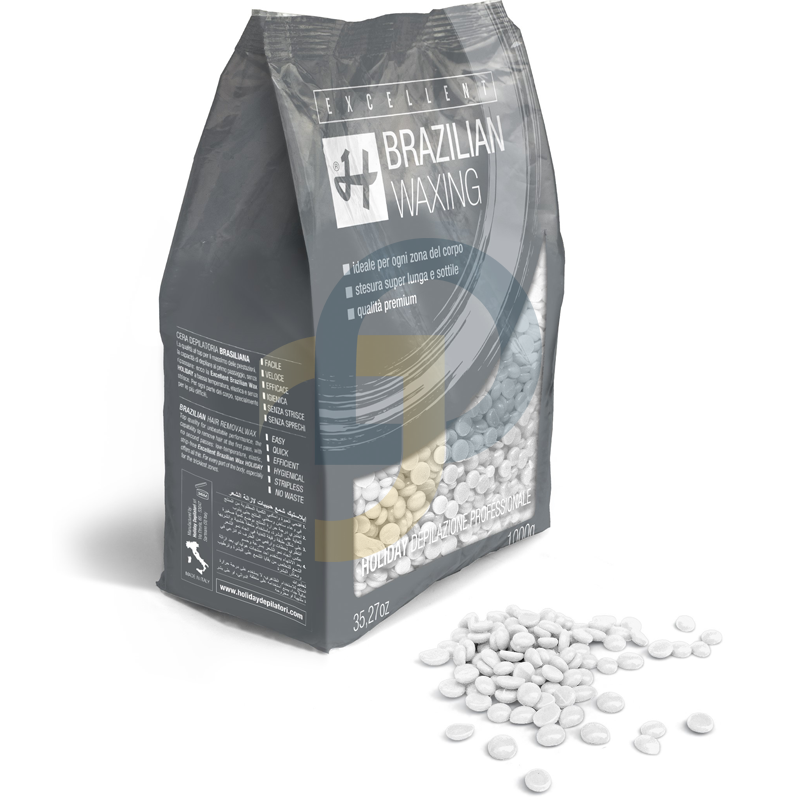 HOLIDAY Brazílsky depilačný vosk zrnká Extreme Purity - Váha: 1000 g HOLIDAY Brazílsky depilačný vosk zrnká Extreme Purity - Váha: 1000 g