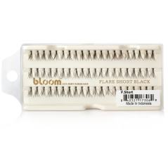 Trsy BLOOM Flare Short Black - krátke čierne