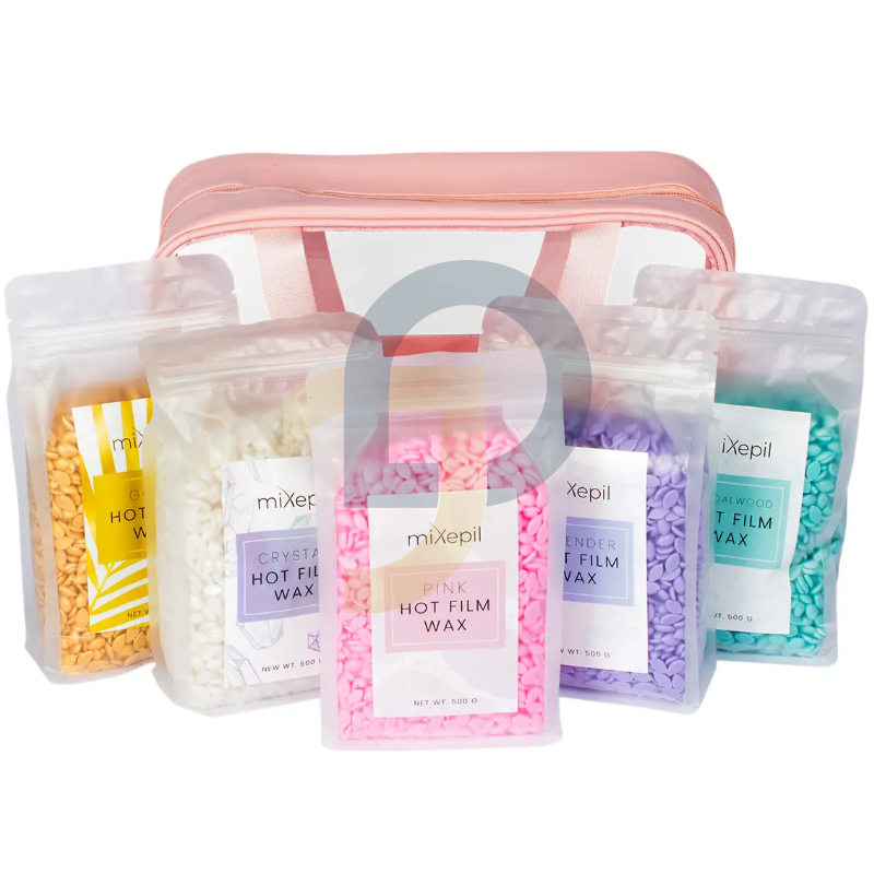 Mixepil Sada depilačných voskov RAINBOW 5 x 500 g