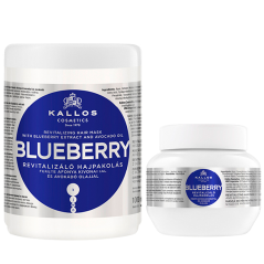 Kallos KJMN BLUEBERRY maska na vlasy