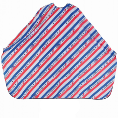 EUROstil Barber Line pláštenka na strihanie pruhovaná