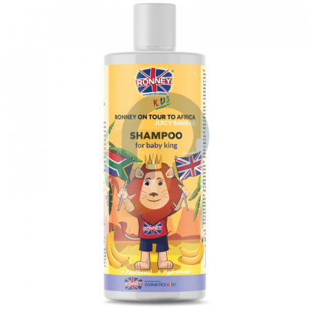 RONNEY KIDS Banán detský šampón na vlasy 300 ml