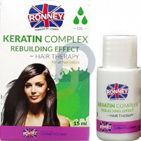 Ronney KERATIN Complex Obnovujúci olej na vlasy 15 ml