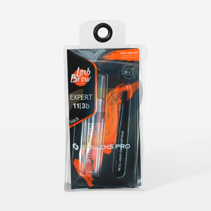 STALEKS Professzionális szemöldökcsipesz EXPERT 11 TYPE 3B fekete