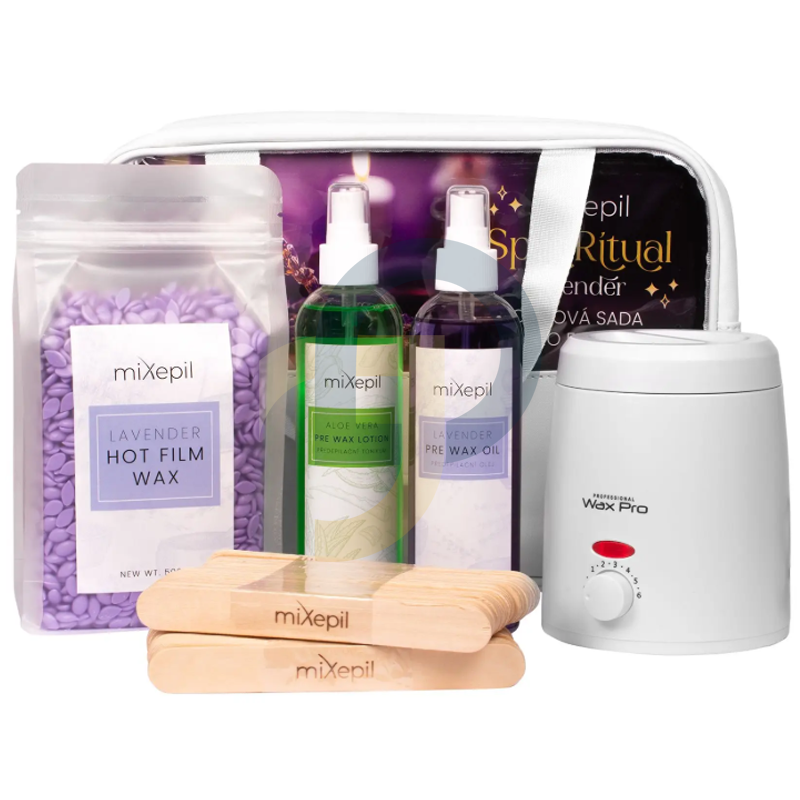 Mixepil Sada na depiláciu Oil SPA Ritual LAVENDER