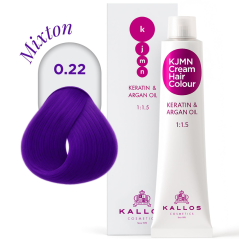 Kallos KJMN krémová barva na vlasy č. 0.22 fialová (Violet)