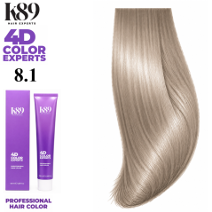 K89 4D Color Experts profesionální barva na vlasy 8.1